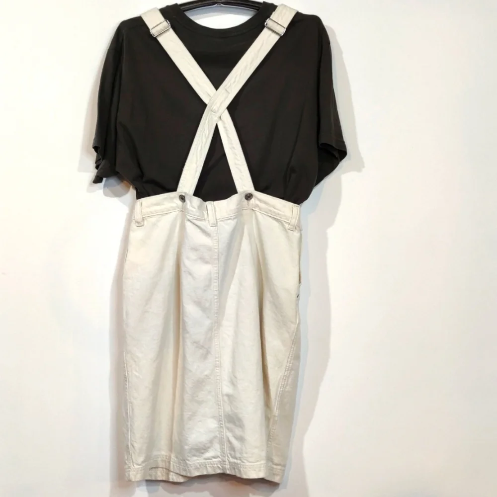 Jumper Gap Denim Dress Overalls Coveralls size Med Pockets Adjustable straps - Picture 9 of 16